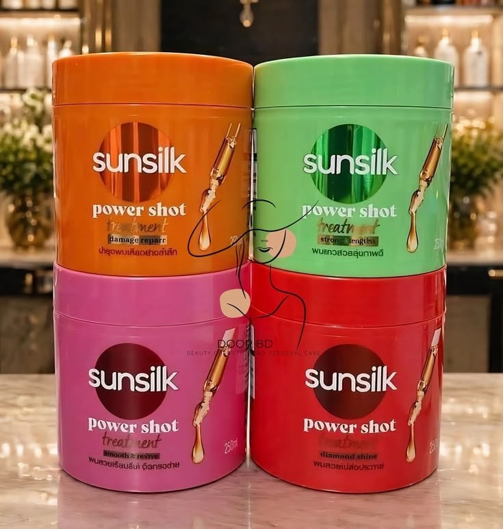Sunsilk Power Shot Hair Treatment Collection Sunsilk Power Shot Treatment Smooth Revival Hair Mask 250ml